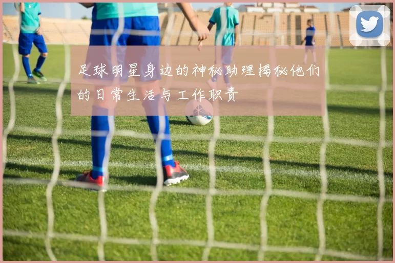 足球明星身边的神秘助理揭秘他们的日常生活与工作职责